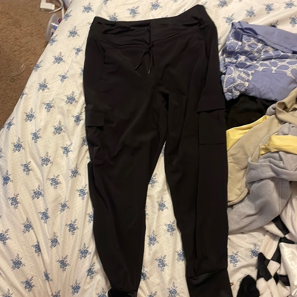 Black joggers